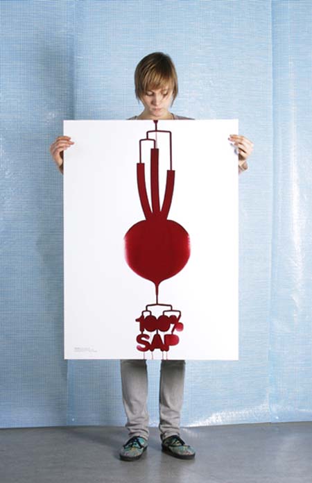 100%SAP / 100%JUICE developed for exhibition NAT ‘ designing nature’ at MU gallery - Eindhoven